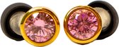 Oordoppen festival Earbling | Oordoppen | Partyplugs | (14dB) | XS/S/M/L - super comfortabel - muziek, concerten, events, focus en reizen - Goud Pink