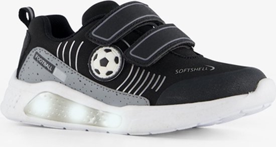 Blue Box jongens sneakers met lichtjes - Zwart - Uitneembare zool - Maat 30