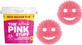Combinatieset: The Pink Stuff - Schoonmaakpasta + 2x Scrubmommy