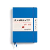 Agenda académique hebdomadaire Leuchtturm1917 - agenda - 18 mois 2024 - 2025 - couverture rigide - A5 - ciel