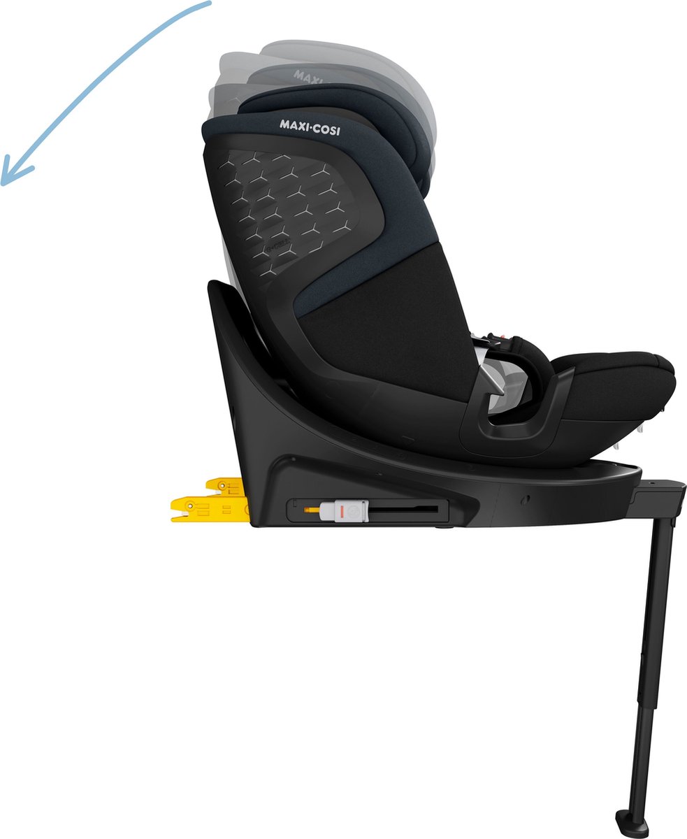 Maxi-Cosi Emerald 360 S i-Size - Autostoel - Tonal Black - Vanaf de geboorte tot 12 jaar – foto 8