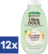 Shampooing au lait d'amande Ultra Doux (Pack économique) - 12 x 250 ml