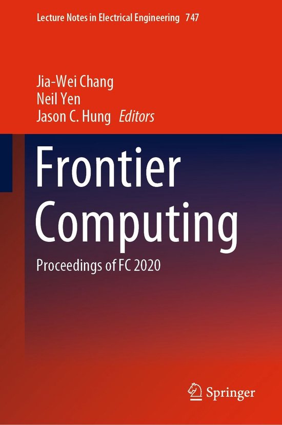 Springer Nature Proceedings Computer Science - Frontier Comp ... - cover