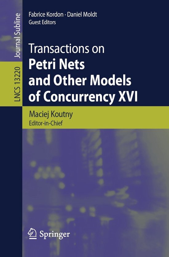 Computer Science (R0) - Transactions on Petri Nets and Other ... - cover