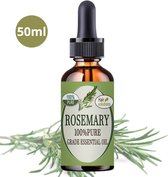 Livano Rozemarijn Olie - Rosemary Oil - Voor In Het Haar - Hair Growth - Voor Haargroei - Minoxidil Alternatief - Haaruitval - Serum - 50ML