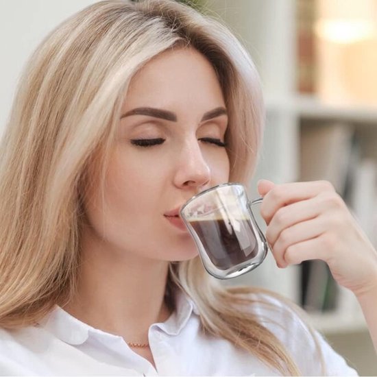 Deze kerstcadeaus Altom Design Luxe Dubbelwandige Koffieglazen - Dubbelwandige Theeglazen - Cappuccino Glazen - 250 ML - Set Van 4 zijn mode, door Maxwell & Williams winkel Deze kerstcadeaus Altom Design Luxe Dubbelwandige Koffieglazen - Dubbelwandige Theeglazen - Cappuccino Glazen - 250 ML - Set Van 4 zijn mode, door Maxwell & Williams winkel