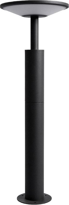 Lucande - Lampe d'extérieur LED - aluminium, plastique - H : 60 cm - anthracite, opale