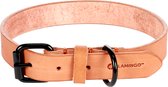 Flamingo Leano Gewoon - Halsband Honden - Halsband Leano Cognac M/l 38-48cm 25mm - 1st