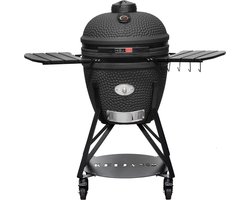 Keij Kamado Legend Large Mat Zwart 21 Inch