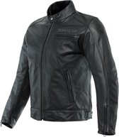 Dainese Zaurax Leather Jacket Black 60 - Maat - Jas