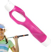 Golf grip trainer - Roze - Golf training accesoires - Golfen - Griptrainer golfen - Golftrainingsmaterialen - Golfaccesoires - Golfgrip trainer - Golf griptrainer
