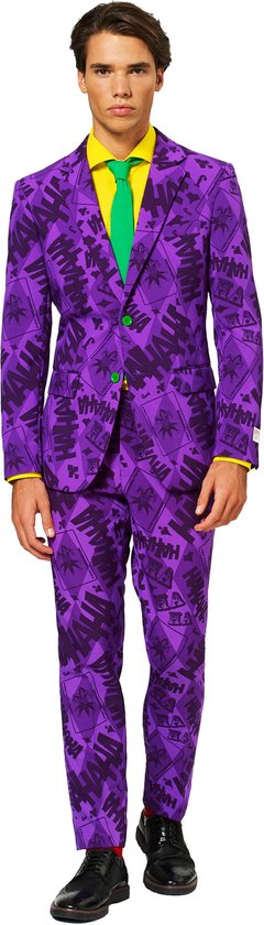 OppoSuits The Joker™ - Costume Homme - Violet - Halloween - Taille 54