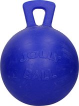 Jolly Pets Jolly Ball - Ø 20 cm – Paarden- en honden speelbal met appelgeur - Ter vermaak in de stal/binnenshuis of buiten - Bijtbestendig - Blauw - Ø 20 cm