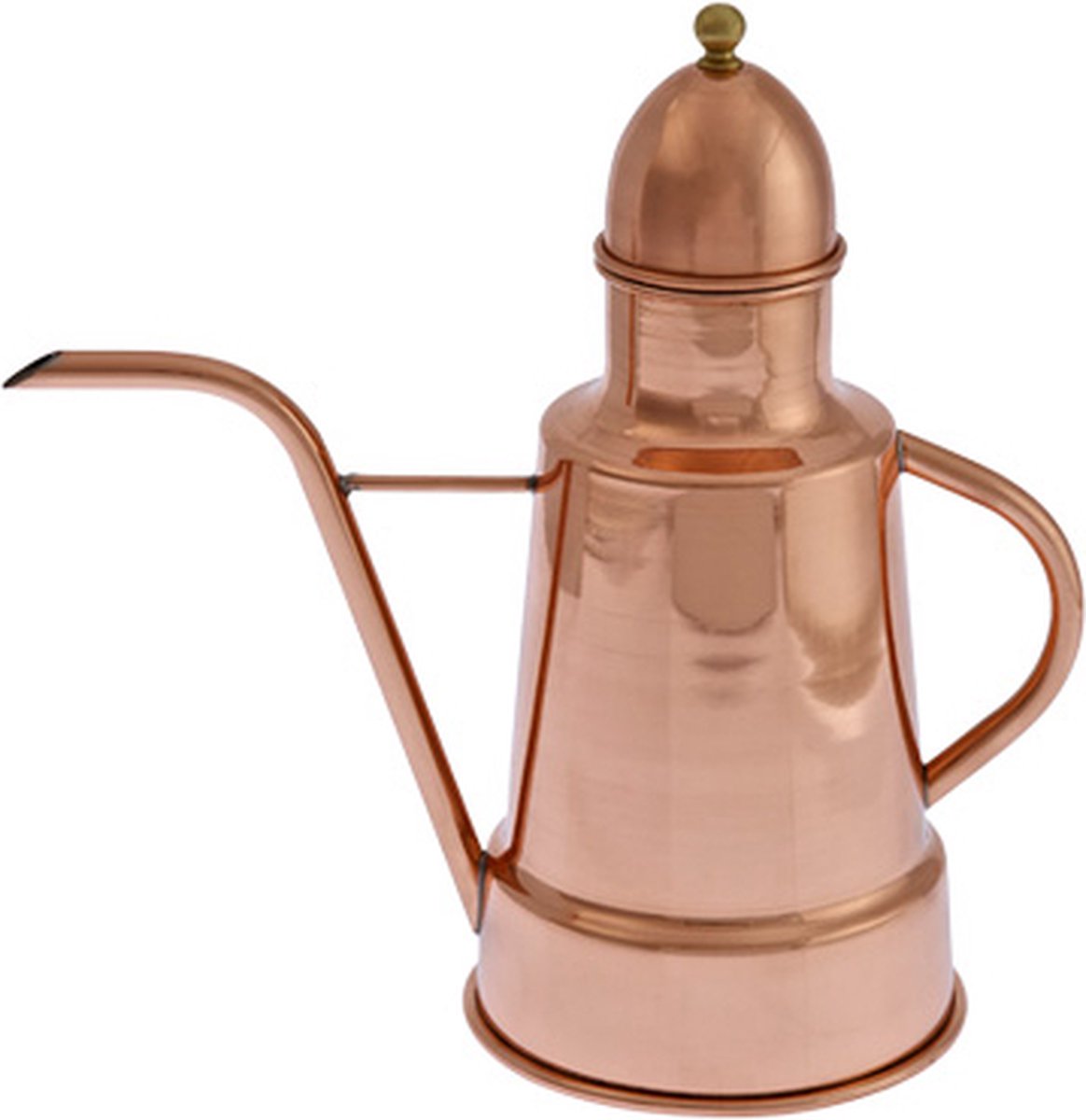 Oliedispenser, Oliefles - gemaakt van koper en messing, 0,5 L