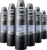 Dove Men+Care Cool Fresh - 6 x 250 ml - Deodorant Spray