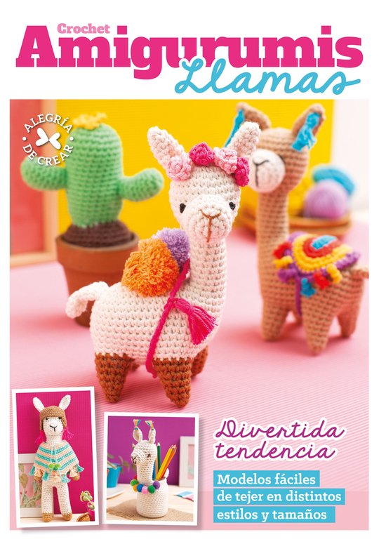 Crochet Amigurumis Llamas - cover