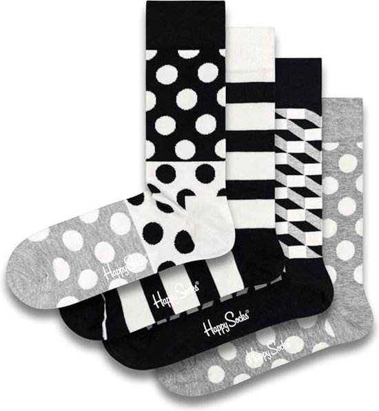 Happy Socks Filled Optic Giftbox - Maat 41-46 - 4 paar