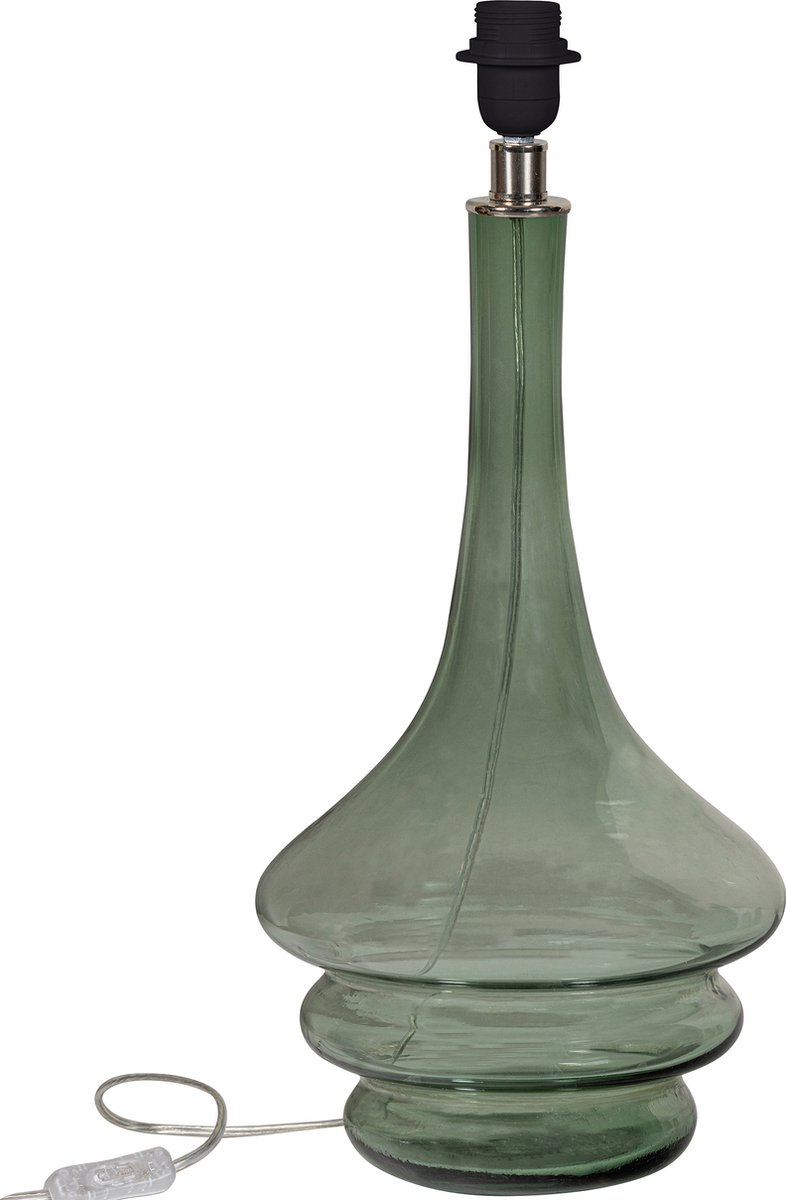 BePureHome Straw Tafellamp Voet - Glas - Olive Green - 52x22x22 - BePureHome