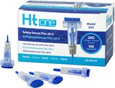 Ht One Safety Lancet Flex 28G (1,3/1,8/2,3 mm) - 100 pièces Ht One