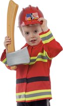 Costume du service d'incendie | Barend le brave garçon pompier | Taille 104 | Costume de carnaval | Déguisements