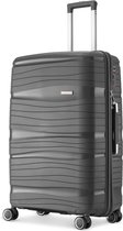 SKYCASES Handbagage Koffer met Wielen - Cijferslot - 35x21x54 cm - 40L - Antraciet