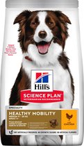 HILL'S SCIENCE PLAN Healthy Mobility Medium Adult Hondenvoer met Kip 4x 2.5 kg