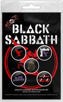 Black Sabbath - Red Devil - button 5-pack