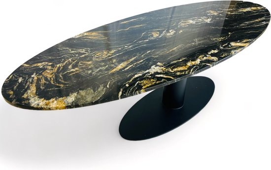 Belvedere Quartzite - Table à manger - Ovale - Natuursteen - 250x100