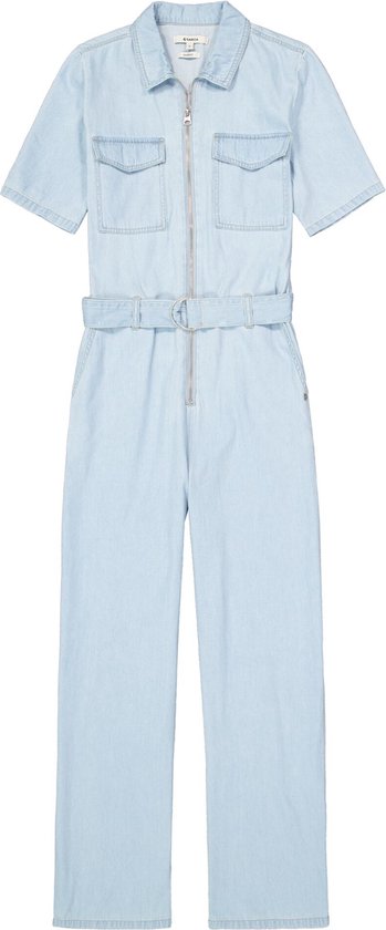 GARCIA Dames Jumpsuit Blauw - Maat S