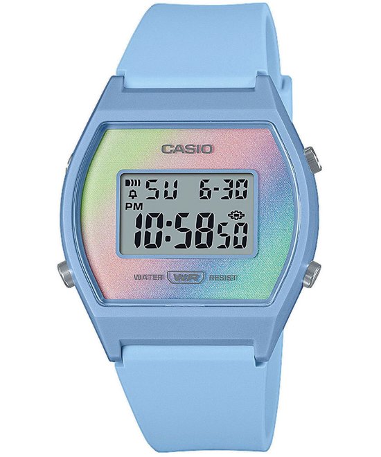 Casio Casio Collection LW-205H-2AEF Horloge - Kunststof - Blauw - Ø 35 mm