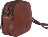 Bag2Bag Leren Schoudertas Dames Gela Cognac