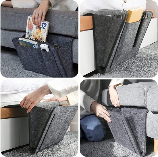 Beddienblad, Ontbijttablet, Laptopstandaard, Met İnklapbare Poten Van Bamboe Voor Bed Bank Voor Snacks Met Groef Voor Mobiele Telefoon