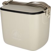 Bol.com Norlander Koelbox Adventure - 5 Liter - Met draagriem - Polypropyleen - Taupe aanbieding
