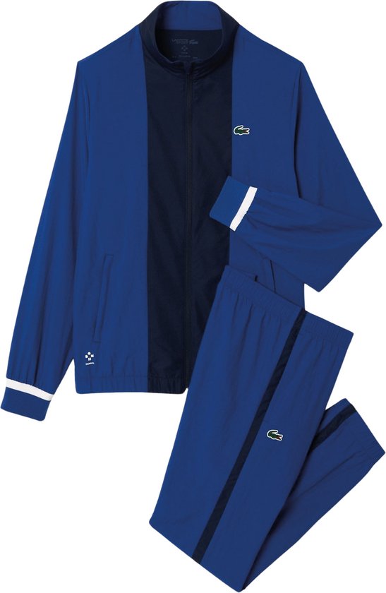 Lacoste trainingspak heren blauw hotsell