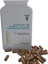Complete 102 mineralen cellulaire superfood complex 100 capsules