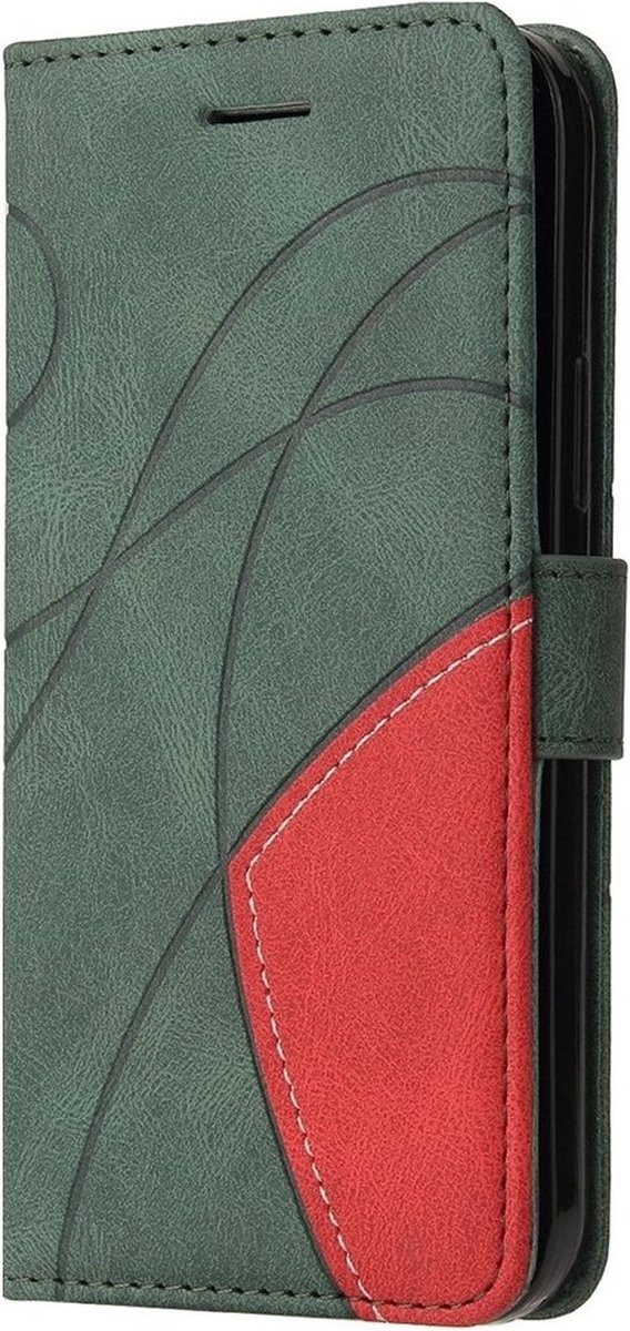 Cityhoesje-Geschikt voor iPhone 15 hoesje - Bookcase - Boekmodel Lederlook