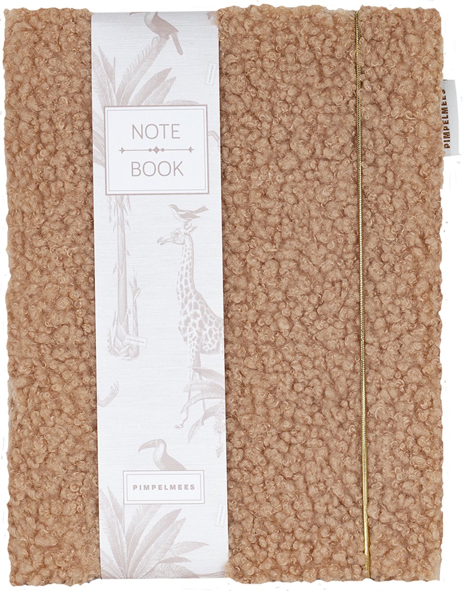 Pimpelmees notebook Mono Teddy Warm Nude