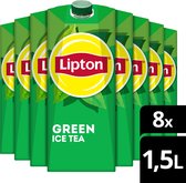 Lipton Ice Tea Green - Original - laag in suiker - 8 x 1.5L