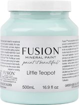 Fusion Mineral paint - Meubelverf - Turquoise blauw groen - Acrylverf - Little Teapot - 500 ml