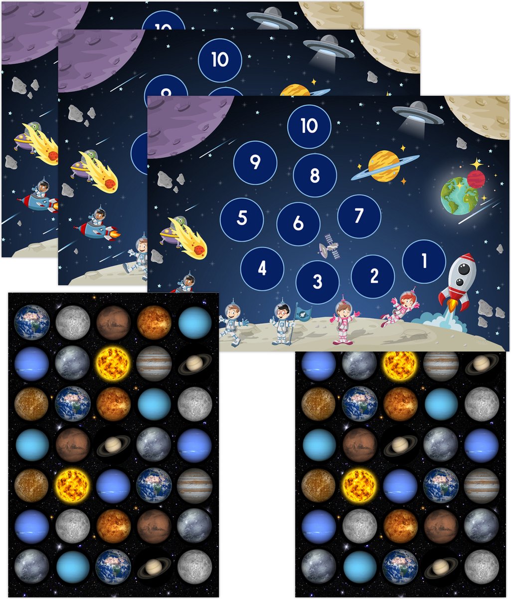 Goedkoopste Stevig Beloningssysteem Grote Stickers - Beloningskaarten Ruimte Beloningsstickers - 2 Stickervellen 3 Dubbelzijdige, Extra Stevige Beloningskaarten - Beloningssysteem Kind - Zindelijkheidstraining Kind - Beloningssysteem Jongens - Potje Peuter