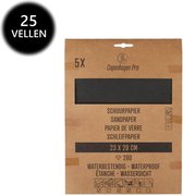 Papier de verre Copenhagen Pro - waterproof - grain 280 - 25 feuilles - 28 x 23 cm