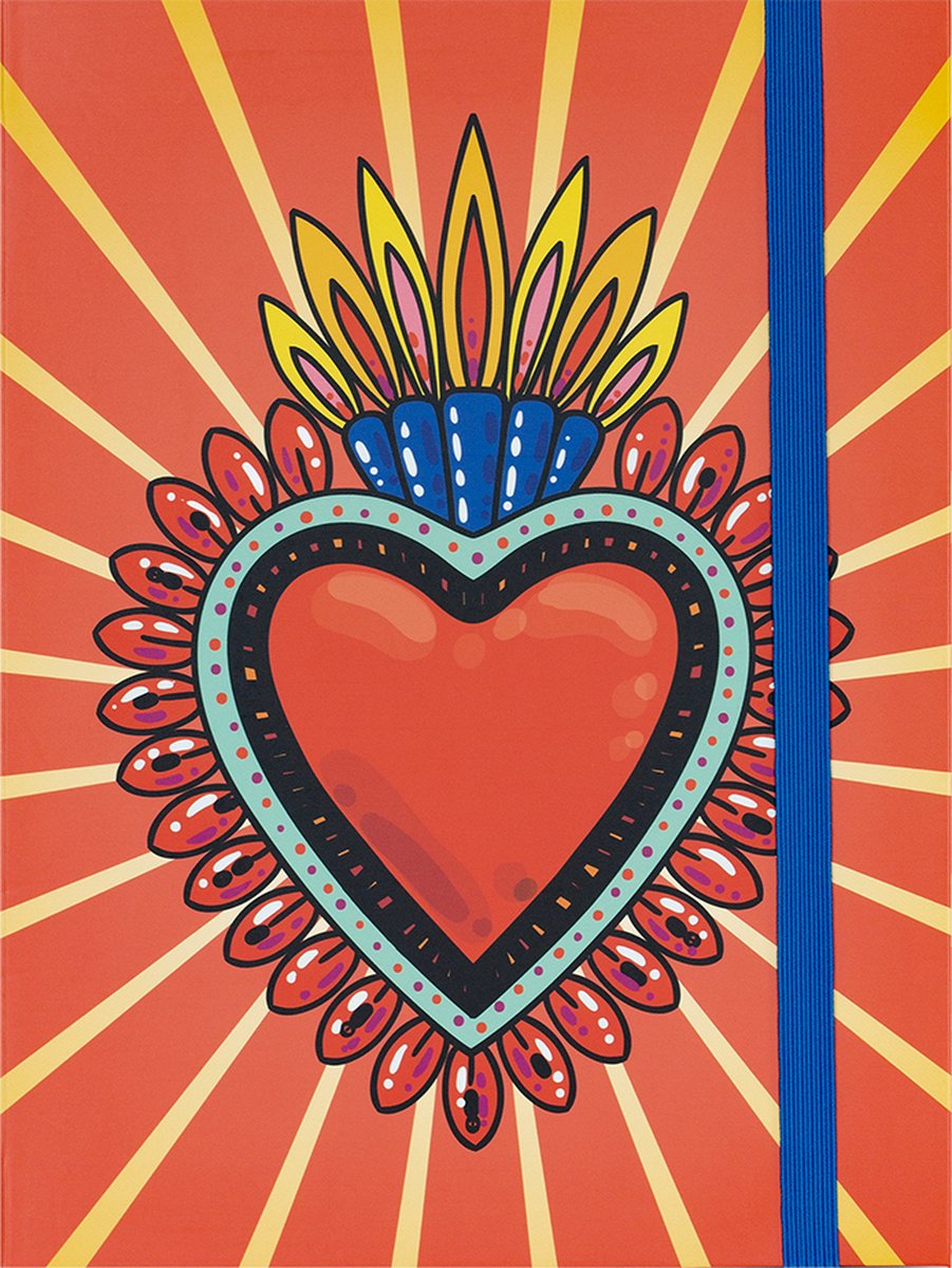 Kitsch Kitchen Notebook B5 Heart