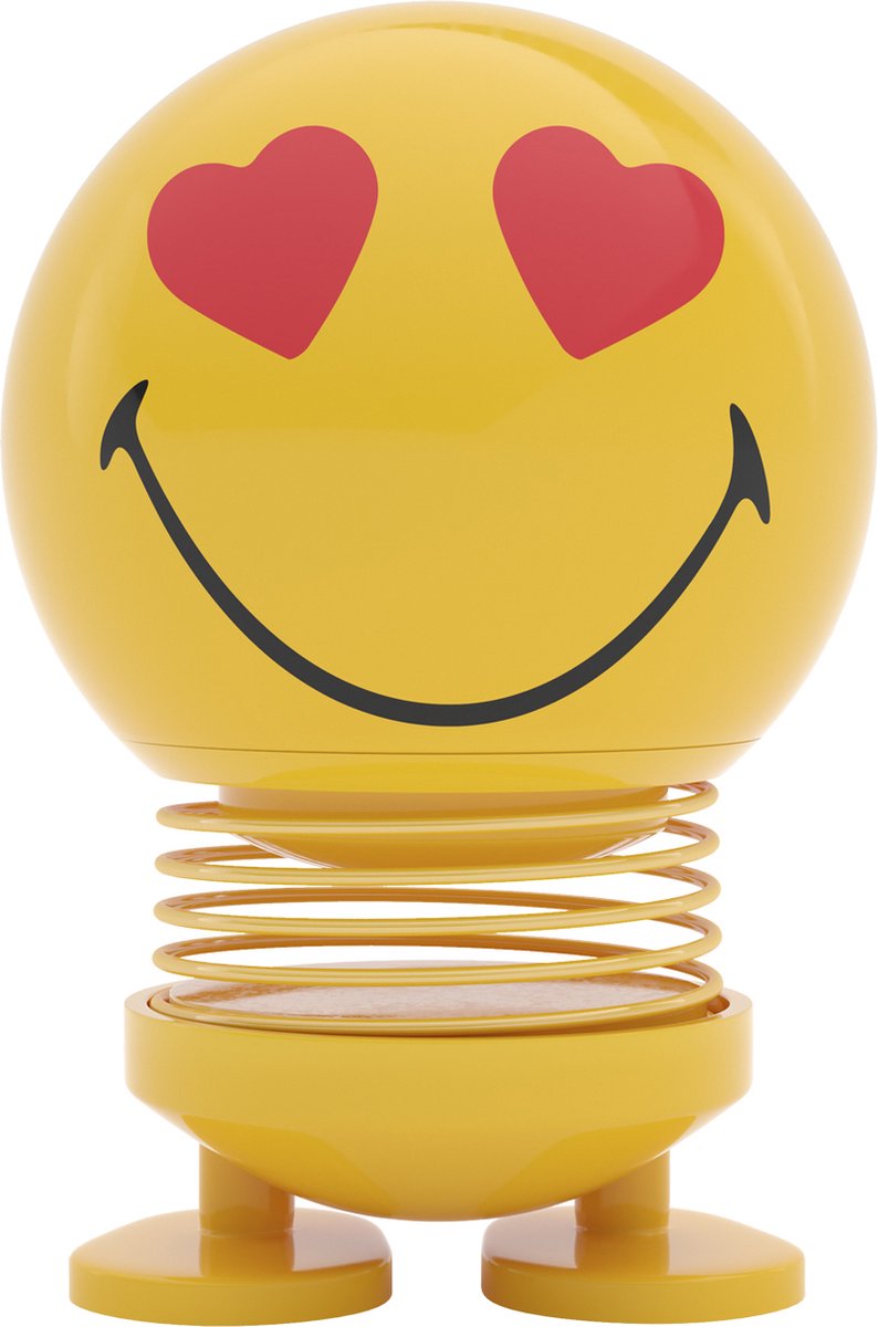 Hoptimist Smiley Love Hoptimist 4,5 x 5,6 x 6,6 cm S Yellow