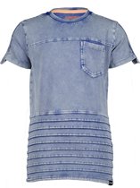 4President - Jongens Shirt - Clematis Blue - Maat 110