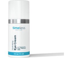 Timeless oogcrème - Anti Aging Oogcrème - Oogcreme anti rimpel vrouw - Anti-rimpel Herstellende Oogcrème - Hydraterende Oogcreme - TIMELESS Hydrating eye cream - Tegen rimpels onder de ogen - SkinCare - Timeless Eyecream - 15 ml