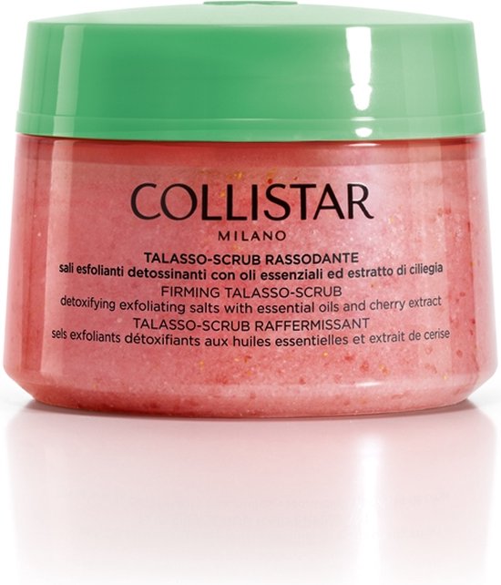 Collistar Firming Talasso Scrub With Essential Oils And Cherry Extract - Collistar