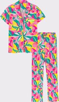 Lords x Lilies Pyjama, multicolor bloemenprint - maat S