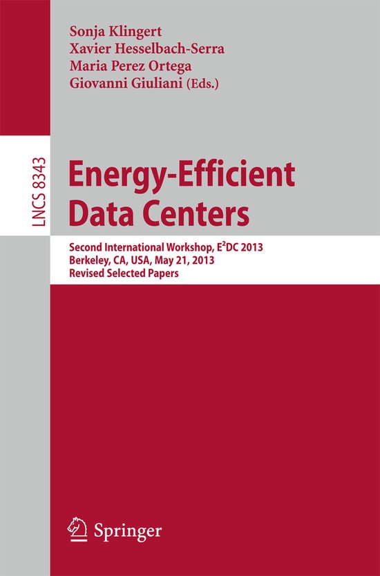 Energy Efficient Data Centers - cover