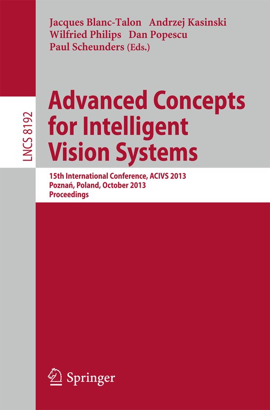 Advanced Concepts for Intelligent Vision Systems - cover
