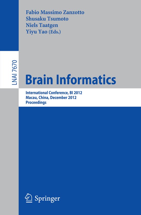 Brain Informatics - cover